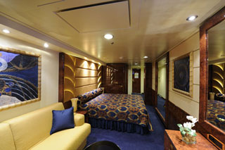 Suite cabin on MSC Fantasia
