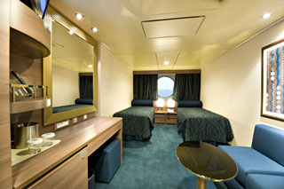 Oceanview cabin on MSC Splendida