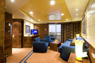 Suite cabin on MSC Splendida