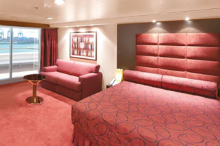 Suite cabin on MSC Magnifica