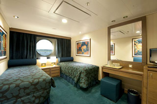 Oceanview cabin on MSC Magnifica