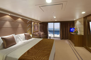 Suite cabin on MSC Preziosa