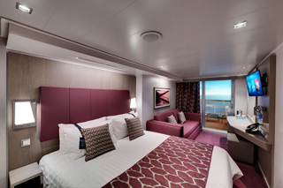 Balcony cabin on MSC Seaside