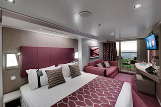 Suite cabin on MSC Seaside