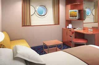 Oceanview cabin on Norwegian Sun
