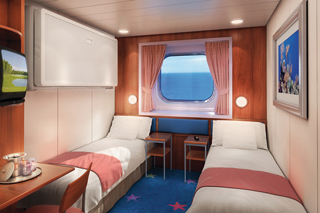 Oceanview cabin on Norwegian Star