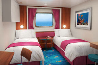Oceanview cabin on Norwegian Dawn