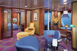 Suite cabin on Pride of America