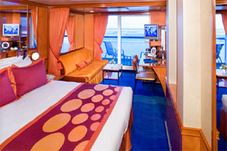 Suite cabin on Norwegian Gem