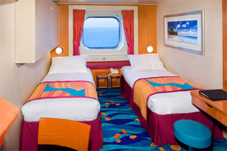 Oceanview cabin on Norwegian Gem
