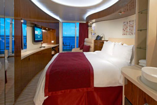 Suite cabin on Norwegian Epic