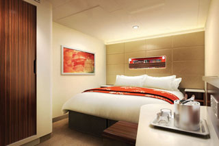 Inside cabin on Norwegian Breakaway