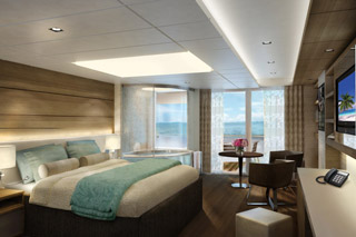 Suite cabin on Norwegian Escape