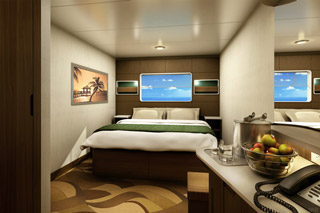 Oceanview cabin on Norwegian Escape