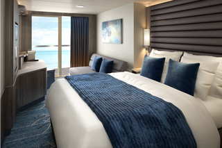 Balcony cabin on Norwegian Joy