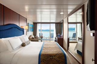 Balcony cabin on Regatta