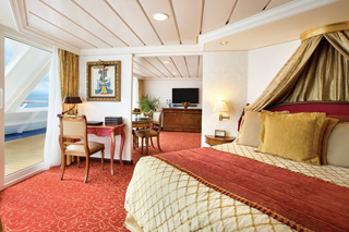 Suite cabin on Regatta