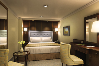 Inside cabin on Marina