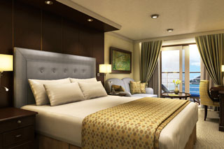Balcony cabin on Riviera