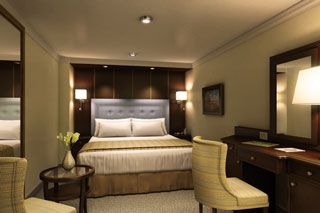Inside cabin on Riviera
