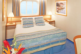 Oceanview cabin on Diamond Princess