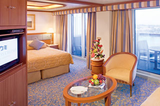 Suite cabin on Diamond Princess
