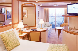 Suite cabin on Pacific Princess