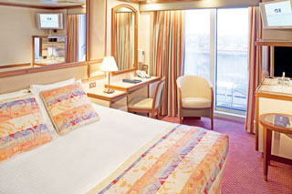 Balcony cabin on Caribbean Princess