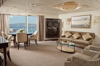 Suite cabin on Seven Seas Mariner