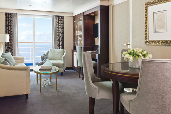 Suite cabin on Seven Seas Navigator