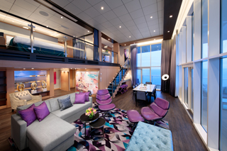 Suite cabin on Symphony of the Seas