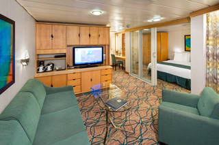Suite cabin on Enchantment of the Seas