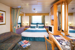 Oceanview cabin on Grandeur of the Seas