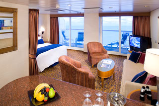 Suite cabin on Radiance of the Seas