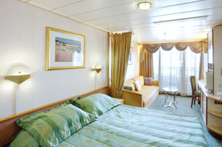 Balcony cabin on Vision of the Seas
