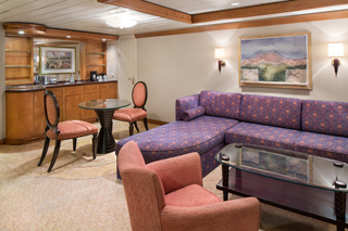 Suite cabin on Adventure of the Seas