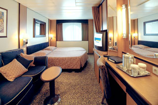 Oceanview cabin on Brilliance of the Seas