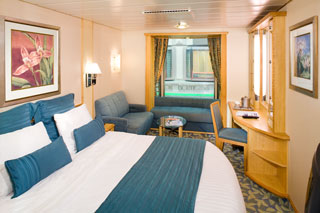 Inside cabin on Navigator of the Seas