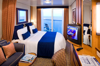Balcony cabin on Jewel of the Seas