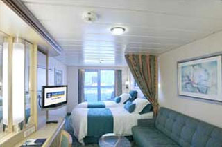 Balcony cabin on Freedom of the Seas