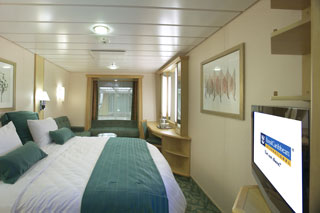 Inside cabin on Liberty of the Seas