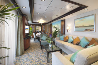 Suite cabin on Liberty of the Seas