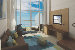 Suite cabin on Oasis of the Seas