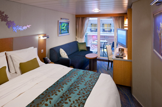 Balcony cabin on Oasis of the Seas