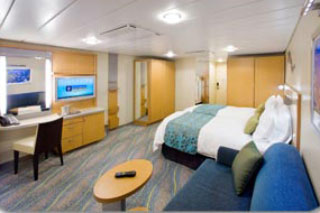 Inside cabin on Oasis of the Seas