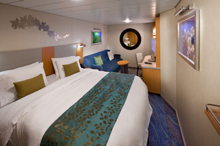 Inside cabin on Oasis of the Seas
