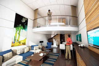 Suite cabin on Quantum of the Seas