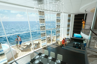 Suite cabin on Quantum of the Seas