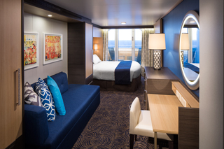Balcony cabin on Ovation of the Seas