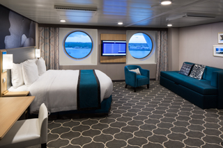 Oceanview cabin on Harmony of the Seas